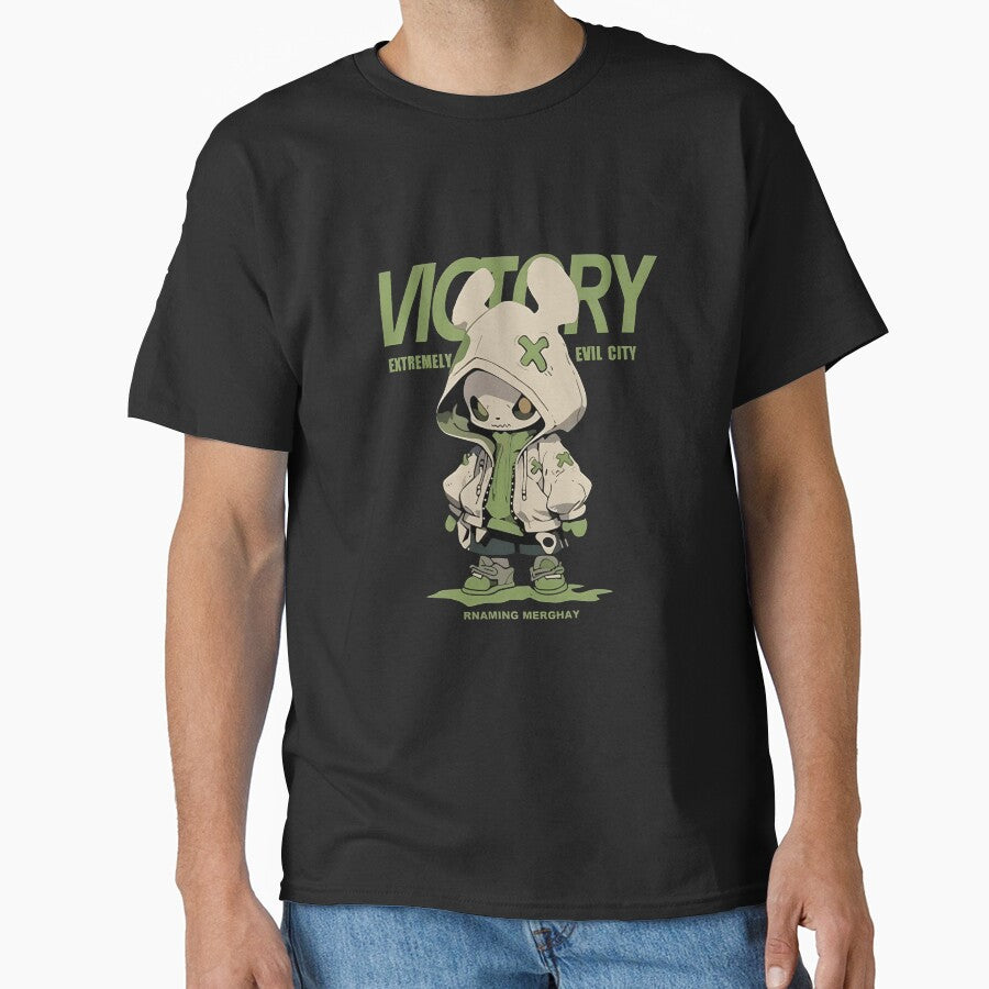 Victory Urban Hooded Creature Anime Streetwear by Nambypamby445