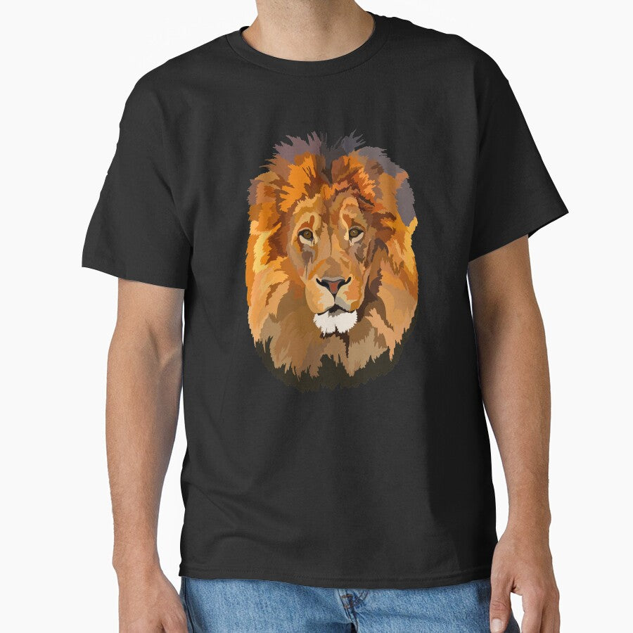 L is for Lion ,Lion Design – Big Cat and Wildlife Artwork by PrettylittlepastelUk