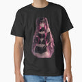 Dark Cyberpunk Anime Girl Shirt | Pink Neon Streetwear Aesthetic by AnimDream