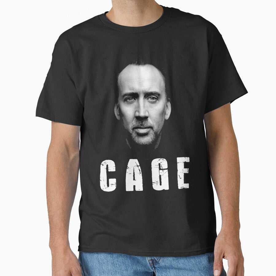 Nicolas Cage Iconic Baseball ¾ Sleeve by Walleez