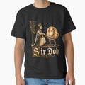 Sir Doh Funny Sourdough Bread Baking Medieval Knight Humor by DesignsByAnett