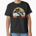 Bonsai Retro Vintage Sunset Bonsai Tree by mejeoshop