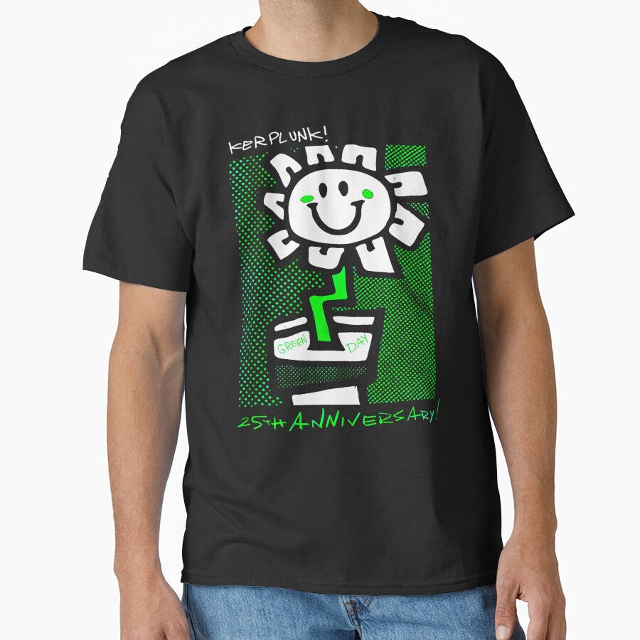 Anniversary Smiley Flower Pot Punk Rock by FindurIdentity