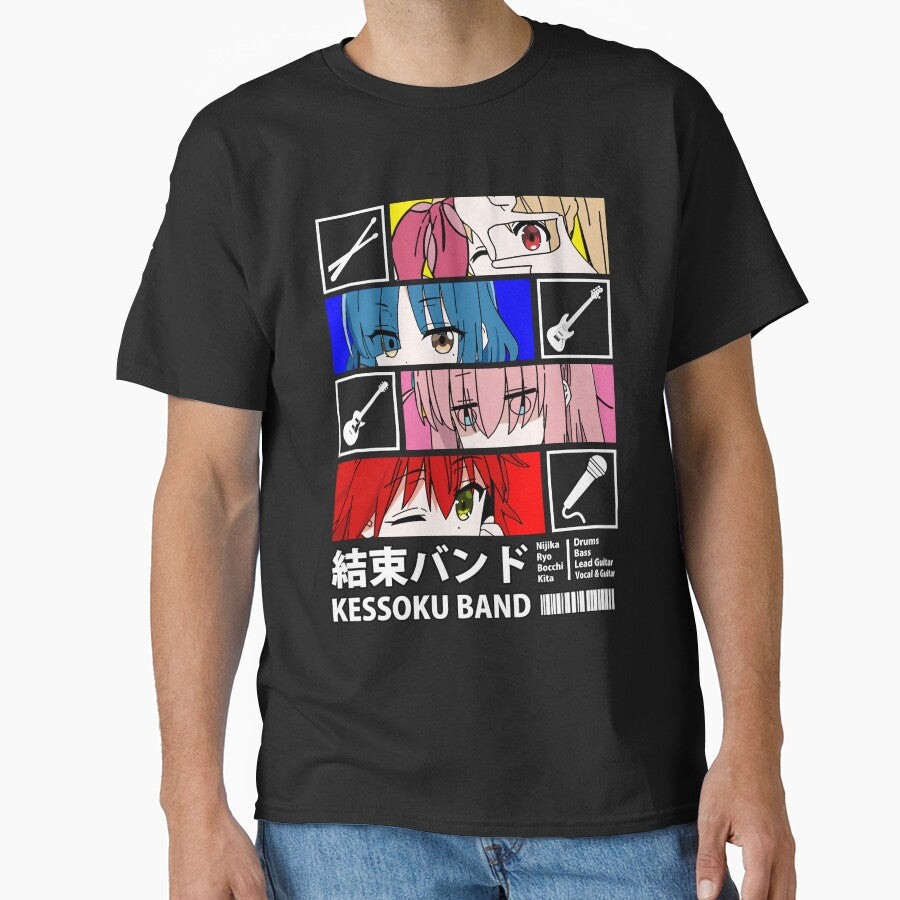 Kessoku Band Line Up by UDTee