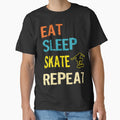 Eat Sleep Skate Repeat Skateboarding For Men Skateboarder by dannybel