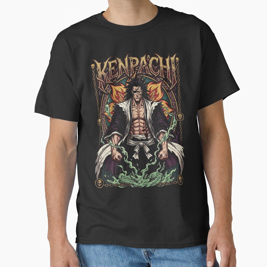Kenpachi Vintage by MadShroomPrints