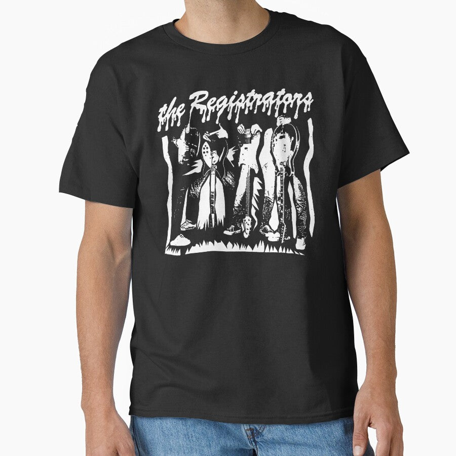 the registrators     band t shirt garage  punk by popcult74
