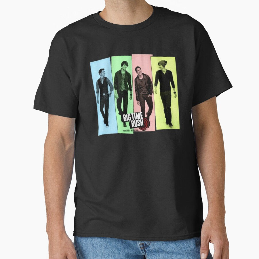 Retro Boyband Heartthrob Collage - 2000s Pop Music Fan Art by britjonny52