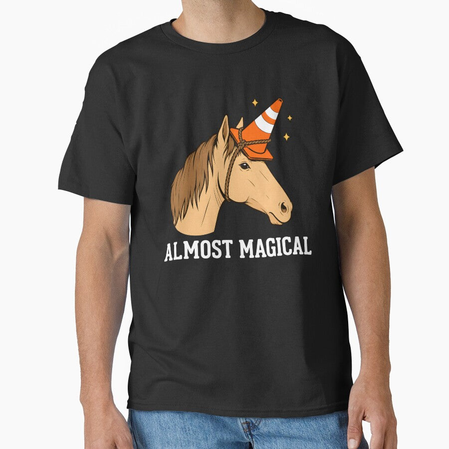 Almost Magical Horse Traffic Cone by bajsanti