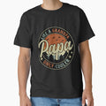 Papa Like A Grandpa Only Cooler Vintage Retro by RetroStyle247