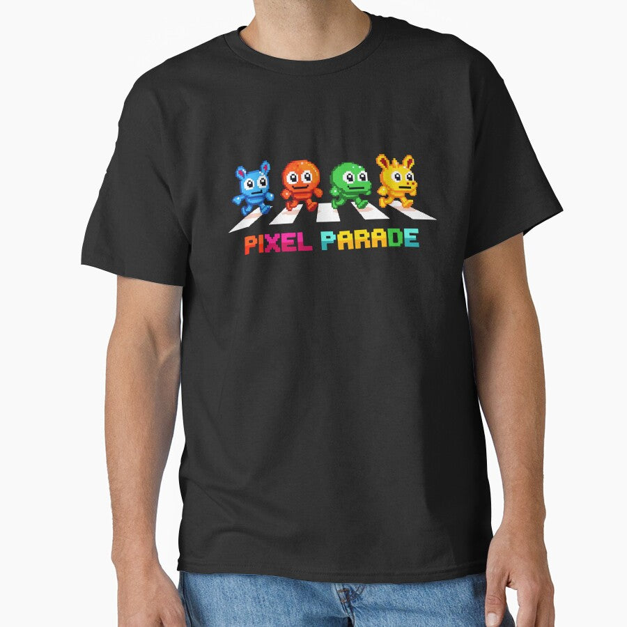 Pixel Parade – Retro 8-Bit Arcade Character Design by PixelRageStudio
