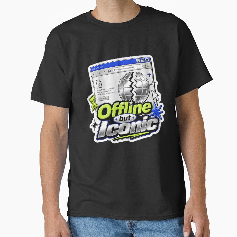 Offline But Iconic Retro Internet Sticker by Sketchlegacy