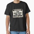 Resentfully Present | Sarcastic Corporate Office Humor & Introvert Typography by OVERRIDESTUDIOS