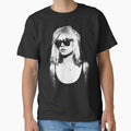 Debbie Harry Blondie Black and White Sunglasses Portrait by CasePhonedesign