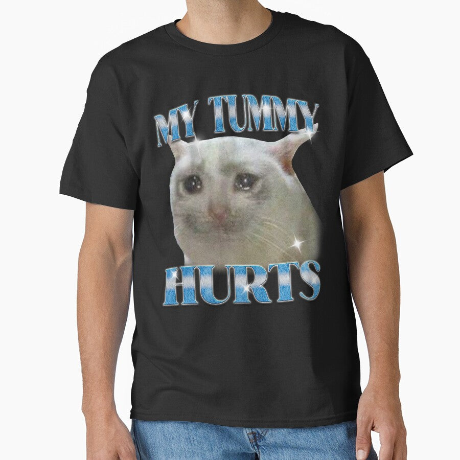 My Tummy Hurts 90s Bootleg Style by SurrealisticLeo