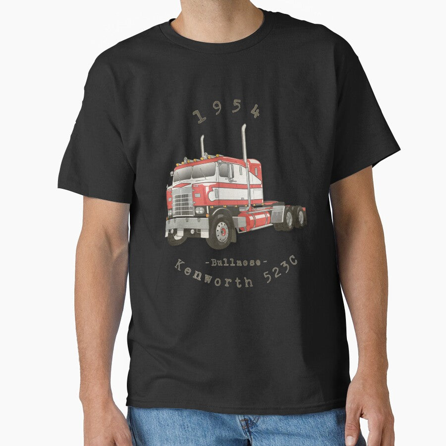 1954 Kenworth 523C Bullnose Classic Cabover Truck by Wide Turn Gang