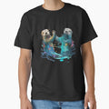 Significant Otters Otters Holding Hands by Unique-for-U