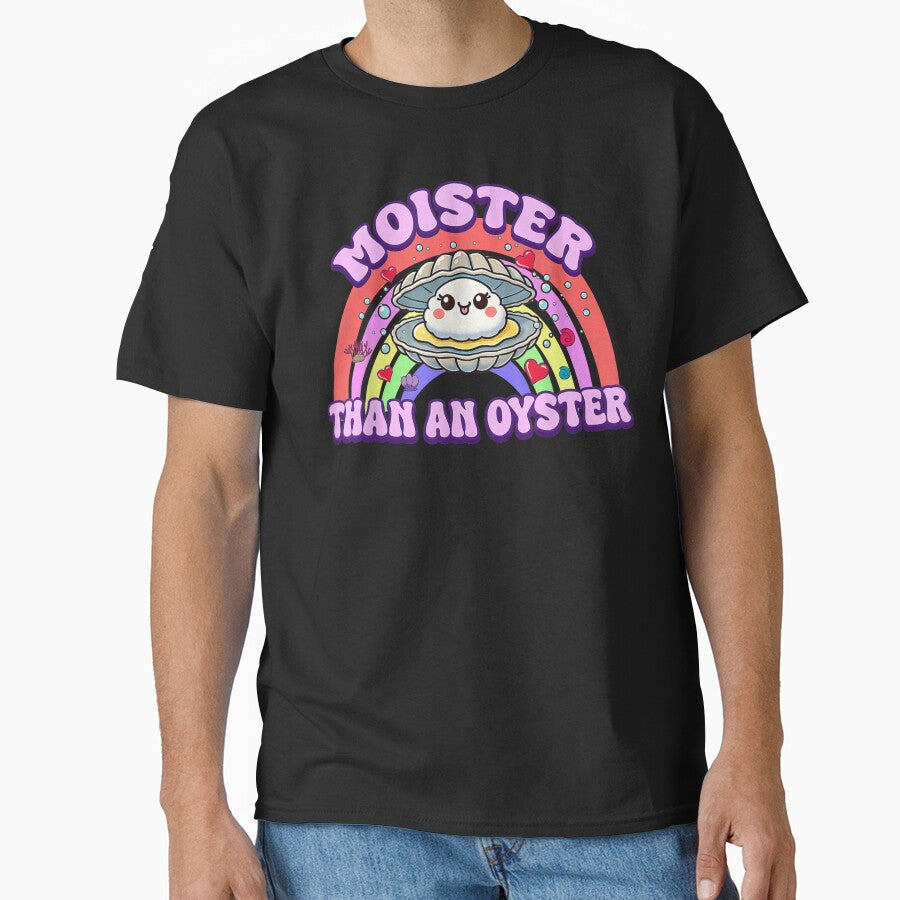 Moister Than An Oyster Shucking Funny Shellfish Shucker by BASKF
