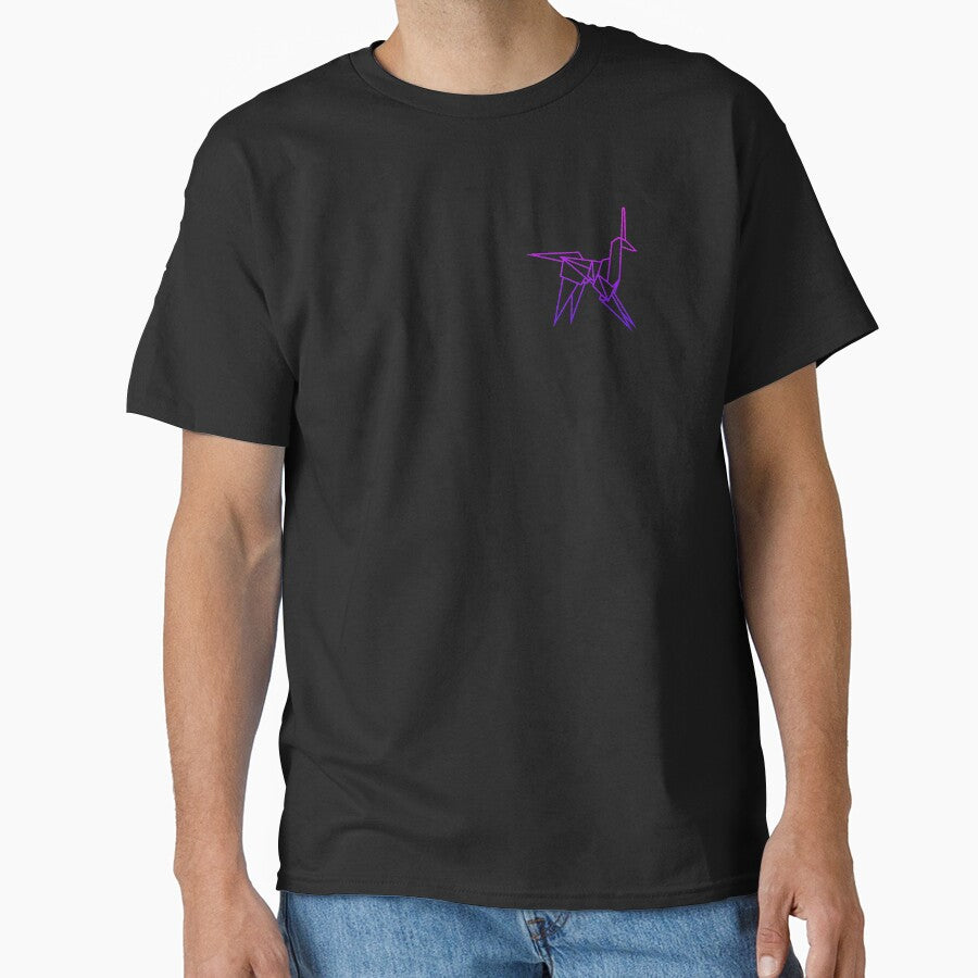 Pocket Retro Blade Runner Origami Unicorn by Harry Draws Straws
