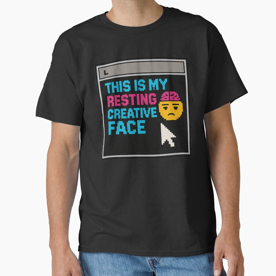 Creative Concentration – Resting Creative Face by Mad Factory Designs