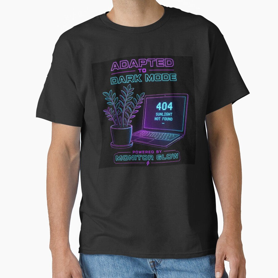Adapted To Dark Mode 404 Sunlight Not Found Plant Parent by ThirdShiftLab