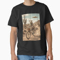 Sheep Riding Bike Wild West Western UFO Animal Lover by dian-rody-crest