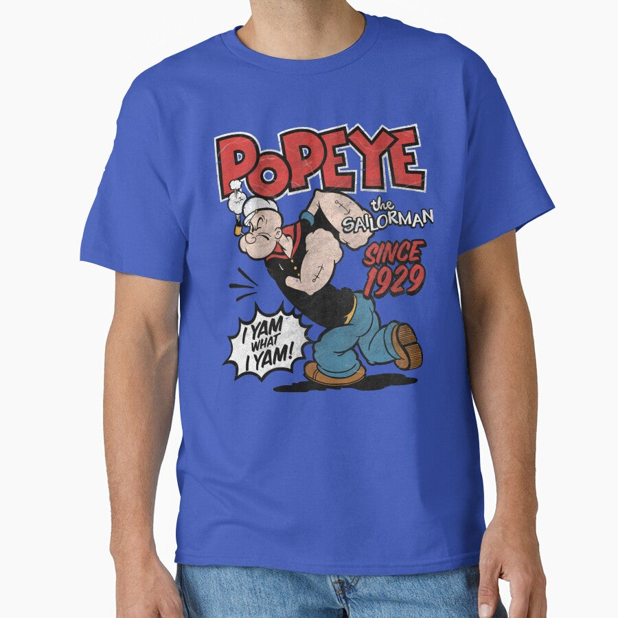 Popeye the Sailorman - I Yam what I Yam - Since 1929 Vintage by ZERO-MIND