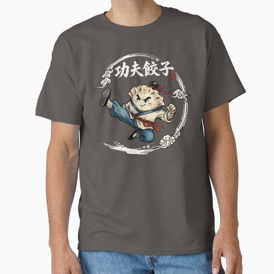 Kung Fu Dumpling – Funny Martial Arts Food Design ver2 by CARPIO Creations