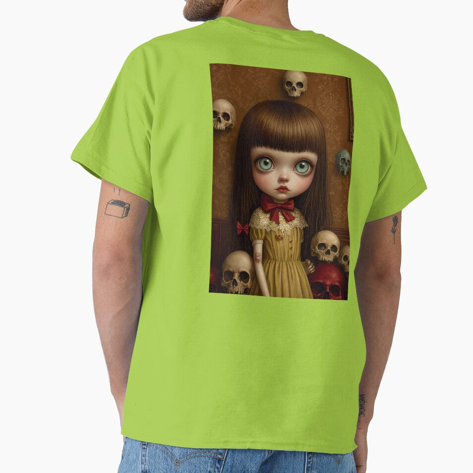 The Girl Who Keeps Secrets. Creepy Cute Gothic Girl. Pop Surrealism Art inspired by Mark Ryden. Lowbrow art.. by Piagor