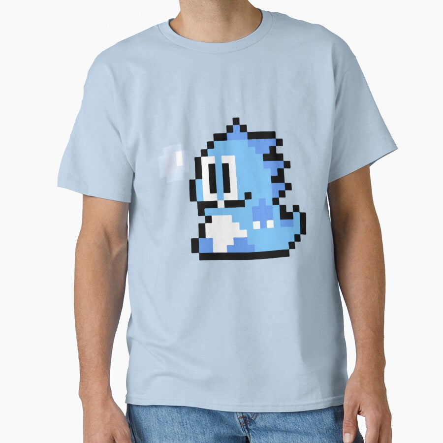 Pixel Bubble Bobble (Blue) by Ja-JaGirl