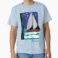 Retro Bahamas 'Sailing' (Worn By Brennan) Step Brothers Movie T-Shirt by acquiesce13