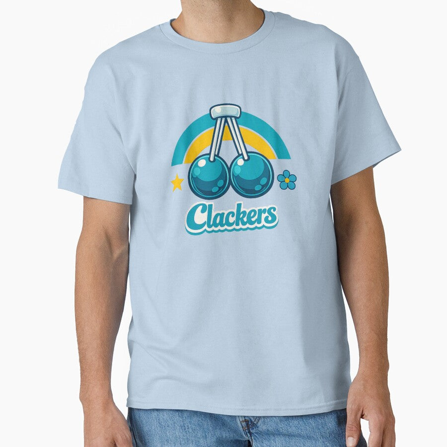 Retro Vintage Clackers 70s Design Print by RetroRabbitCo