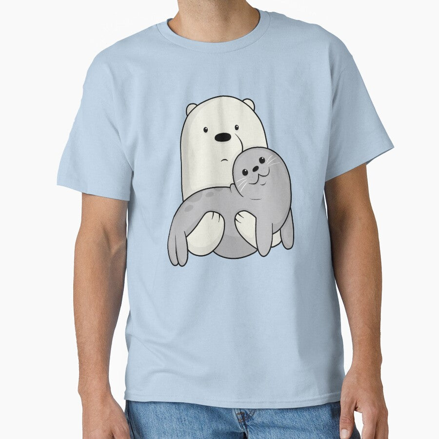 Ice Bear and Seal by ValentinaHramov