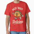 Taco Bout Delicious Funny Taco Pun by Emmatshirt1