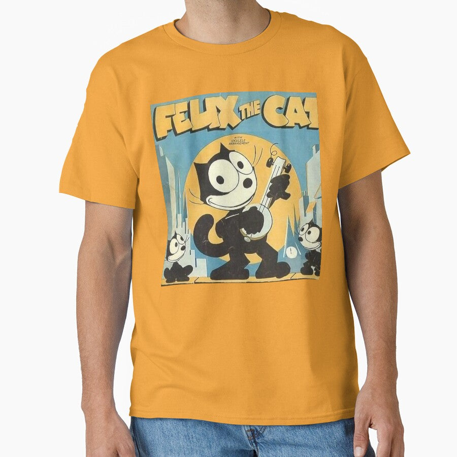 Vintage Felix the Cat - Distressed by Offset Vinyl Film