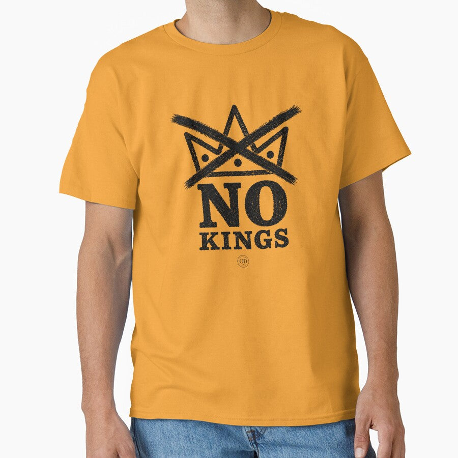 No Kings Protest – Vintage Anti-Authoritarian Democracy Design by No Kings Supply Co