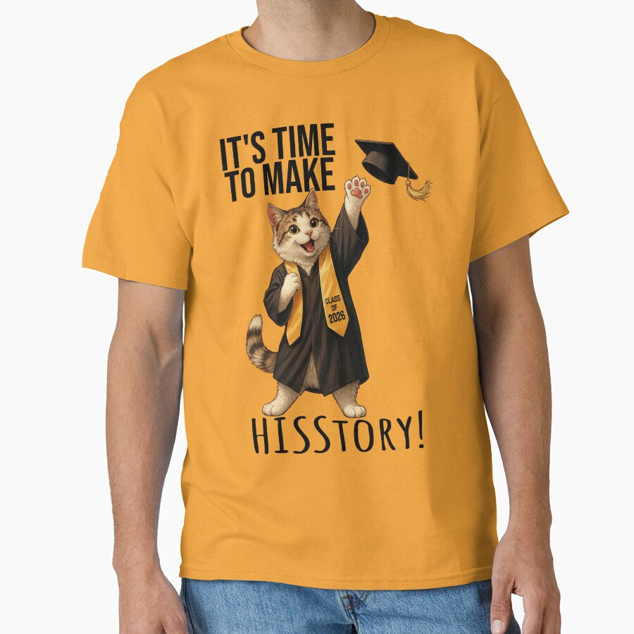 Cat Class of 2026 - Time to Make Hisstory! by Cut & Paste Productions