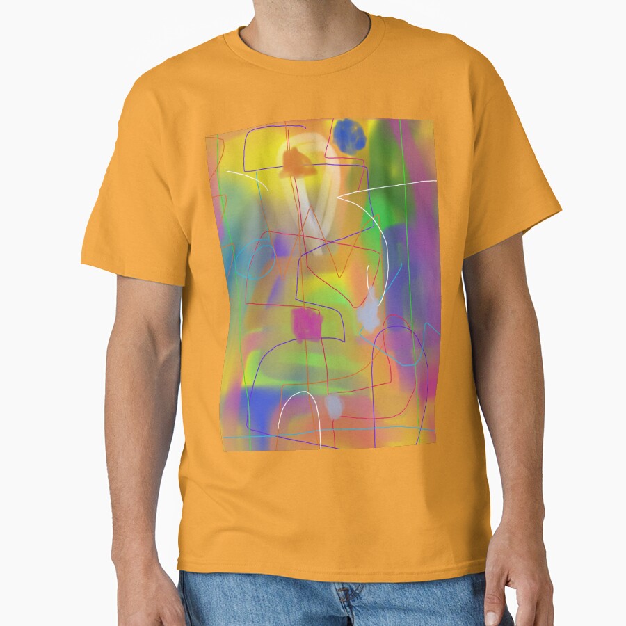 Coloful Abstract Art T-Shirt 5 by masabo