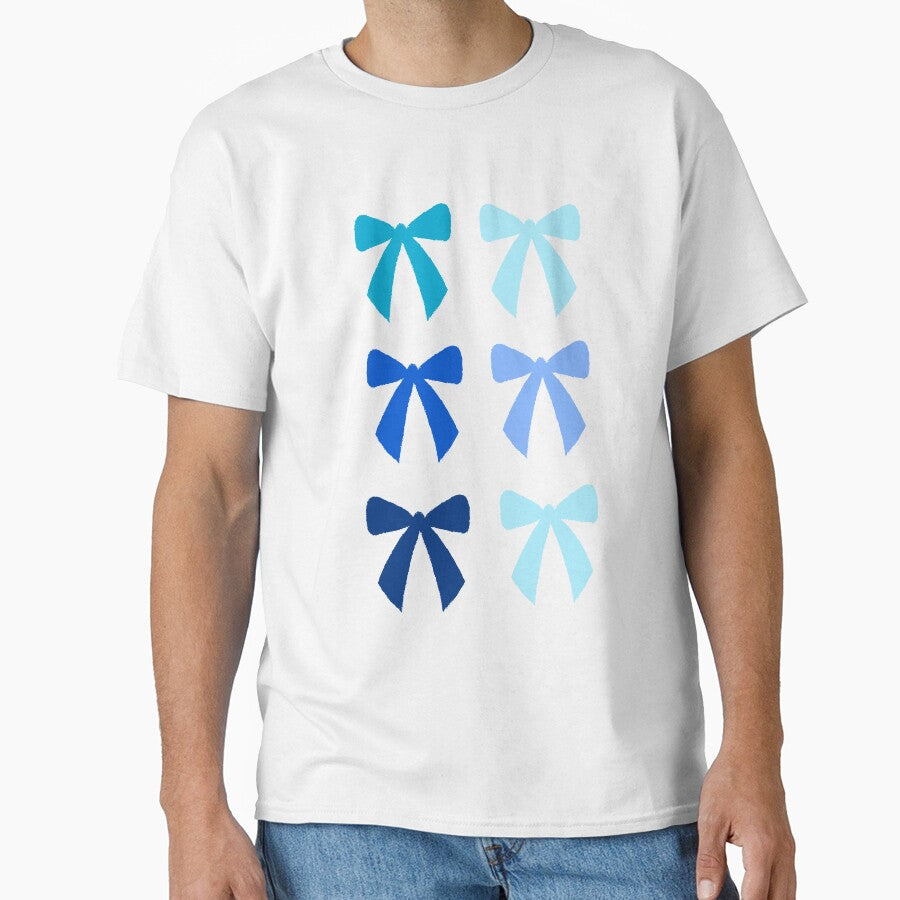 blue bow by Paper Drip