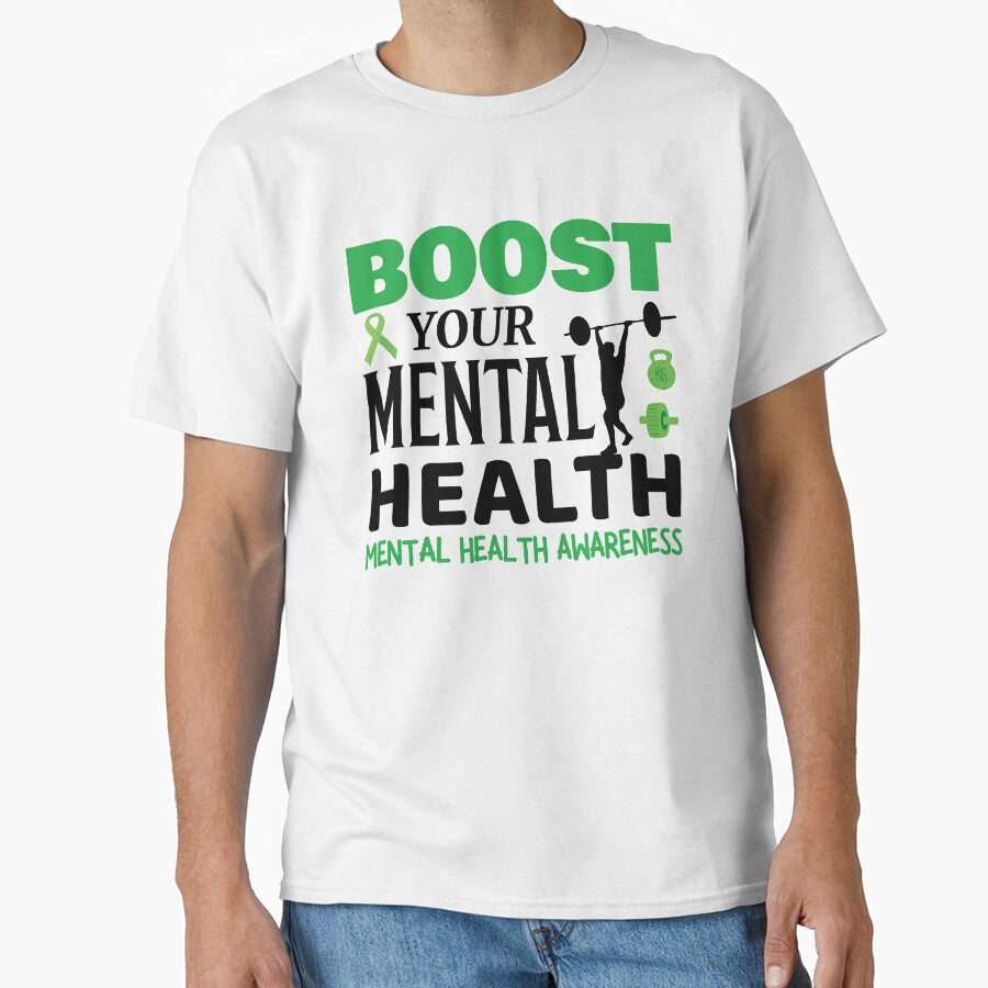 Boost Your Mental Health - Mental Health Awareness by OwlCanvas