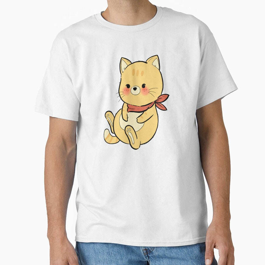 orange cat by nutpatchara