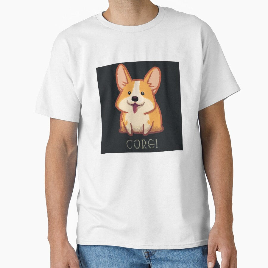 Corgi Series Star_Style A_010, dog animal funny cute T-Shirt shirt CorgiMANIA by aniMo Japan