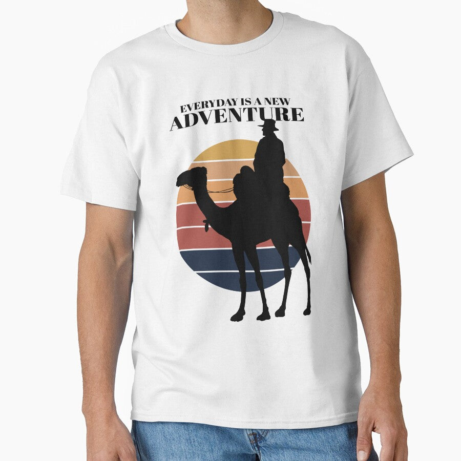 Vintage Camel Adventure in the desert by KewaleeTee