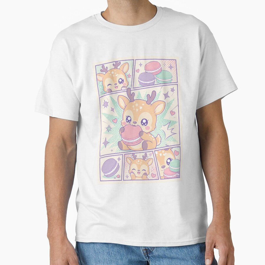 Kawaii Fawn Eating Cookies Pop Panels by Magmashup