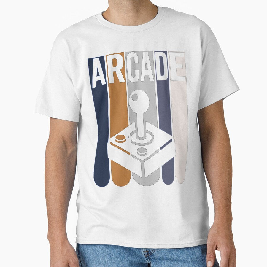 Arcade Forever | Retro Joystick Minimal Vector Art by LucasPresoto