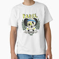 Padel legend skull with padel tennis balls as eyes by Cedinho