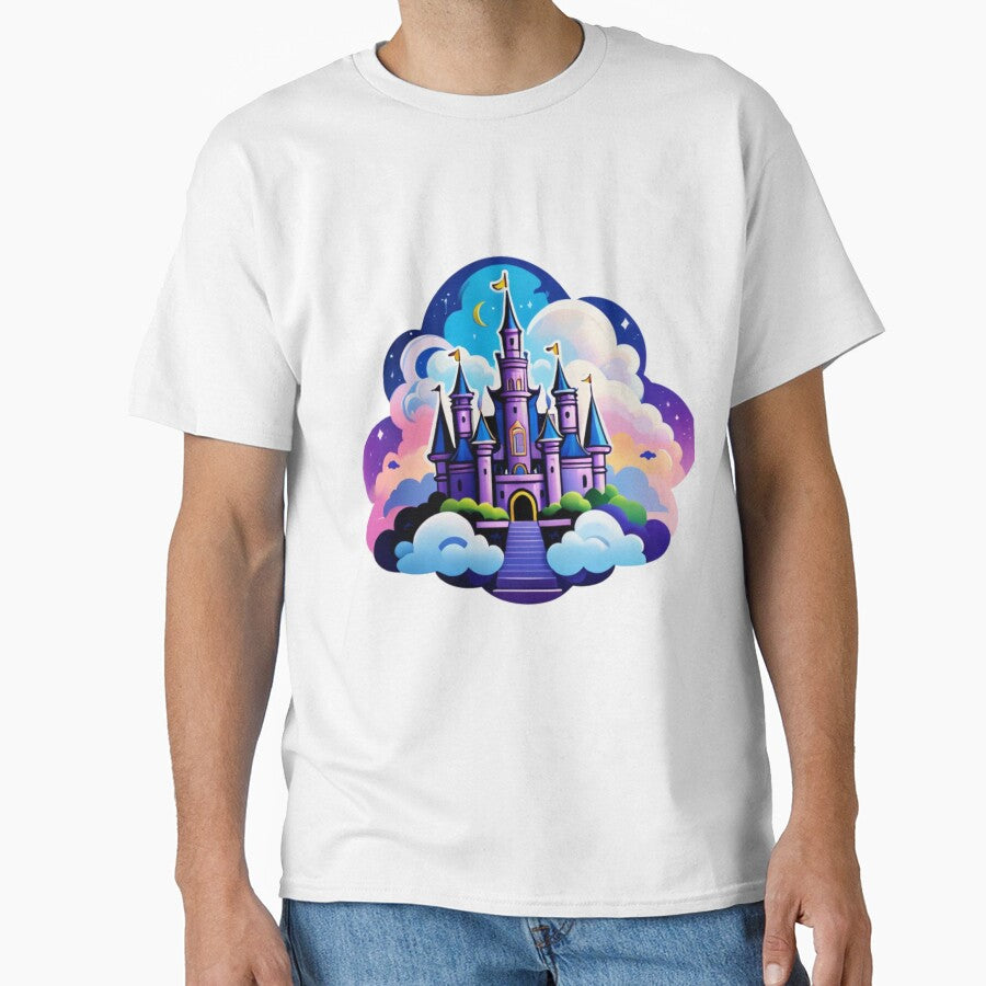 Royal Cloud Palace – Dreamy Magical Fantasy Illustration by Created by Aia