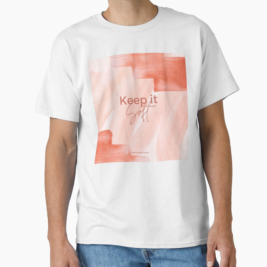 Keep It Soft Abstract Art by teenoushh