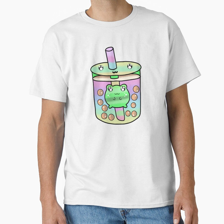 Pink Kawaii cute boba tea lover by Quacktails