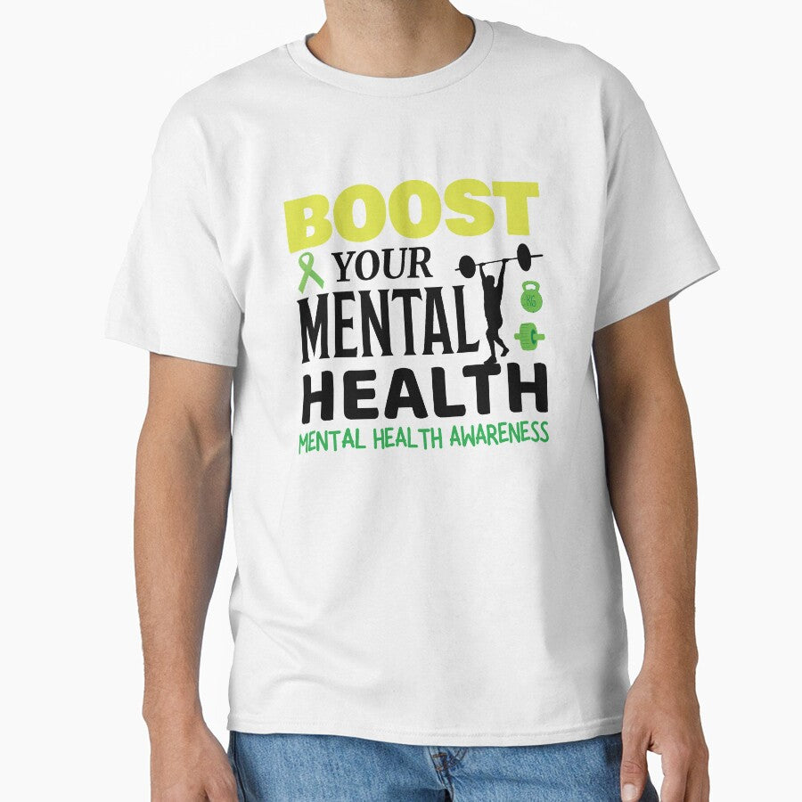 Mental Health Awareness - Boost Your Mental Health By Sweating by OwlCanvas